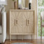 Crédence 60 po, style campagnard rustique et symétrique pour salon / cuisine - standard
