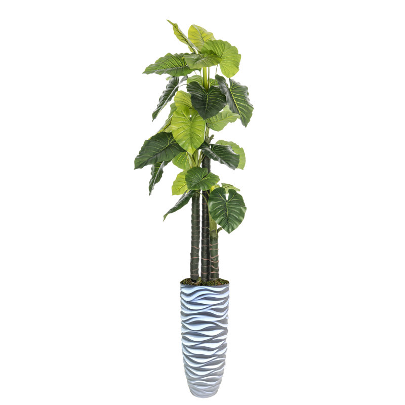 Panama Foliage Tree in Resin Planter