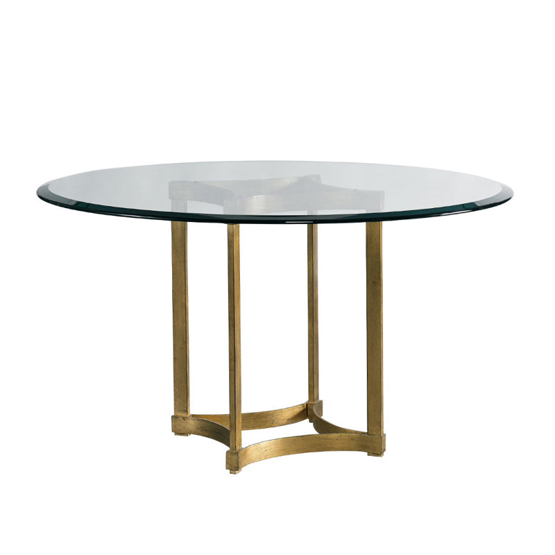 Modern Living 29.25" Pedestal Table Base, Gold