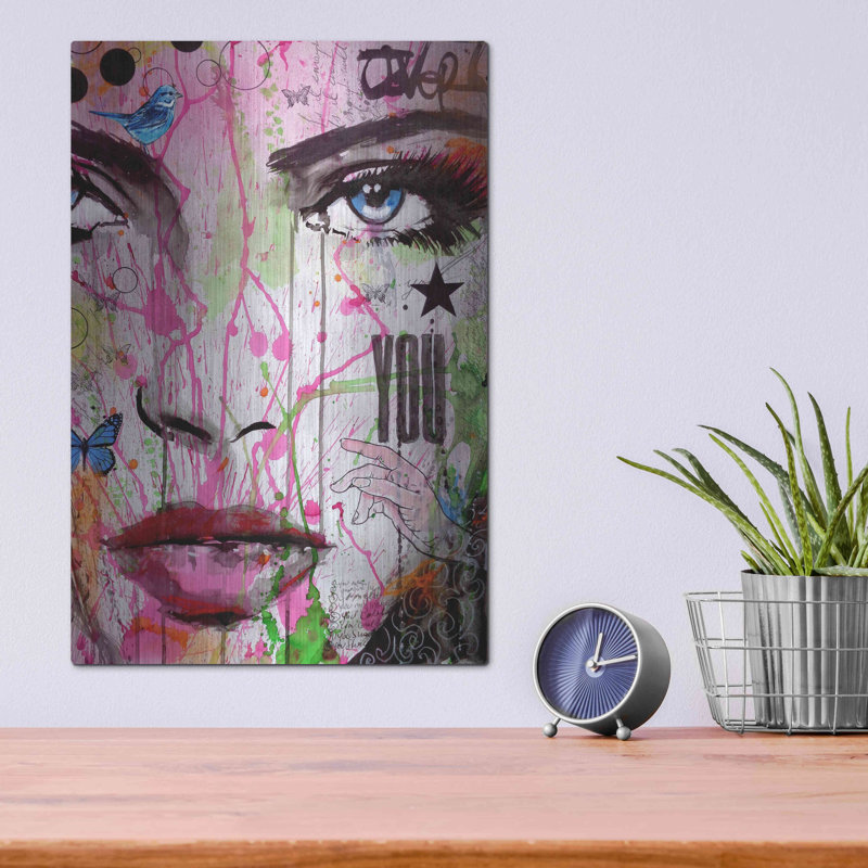 «You» par Loui Jover, H 16 po x l 12 po
