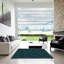 Tapis bleu clair 100% lavable à la machine 3615-68631375