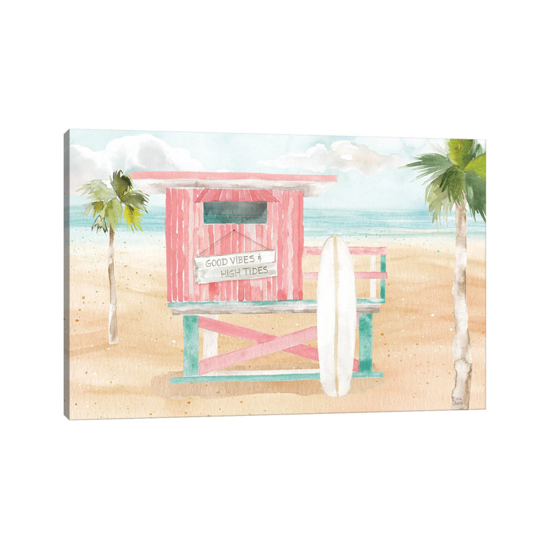 Surfs Up VIII by Dina June - Wrapped Canvas Painting, 66.04 cm H x 45.72 cm W x 1.91 cm D