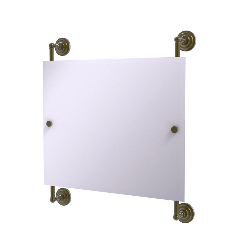 Jhene Wall Mirror, Antique Brass