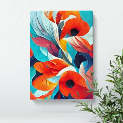 XV1022-269X Abstract Floral Modern No.3 - Painting