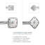 Barre d'appui 12 po Monarch Designer avec brides carrées, acier inoxydable poli-130605287-130605288