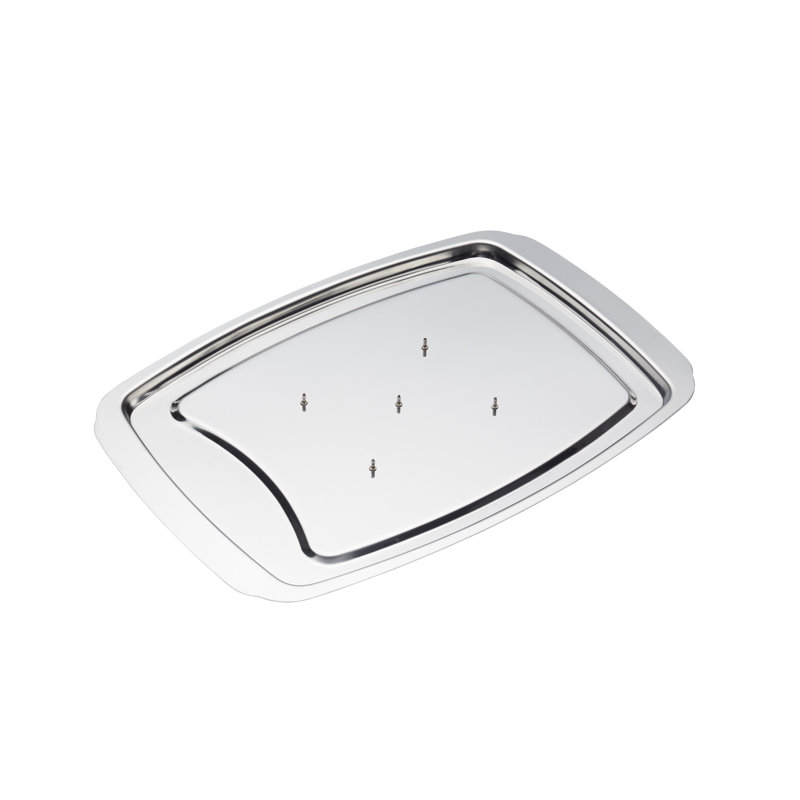 MasterClass Stainless Steel Spiked Carving Tray