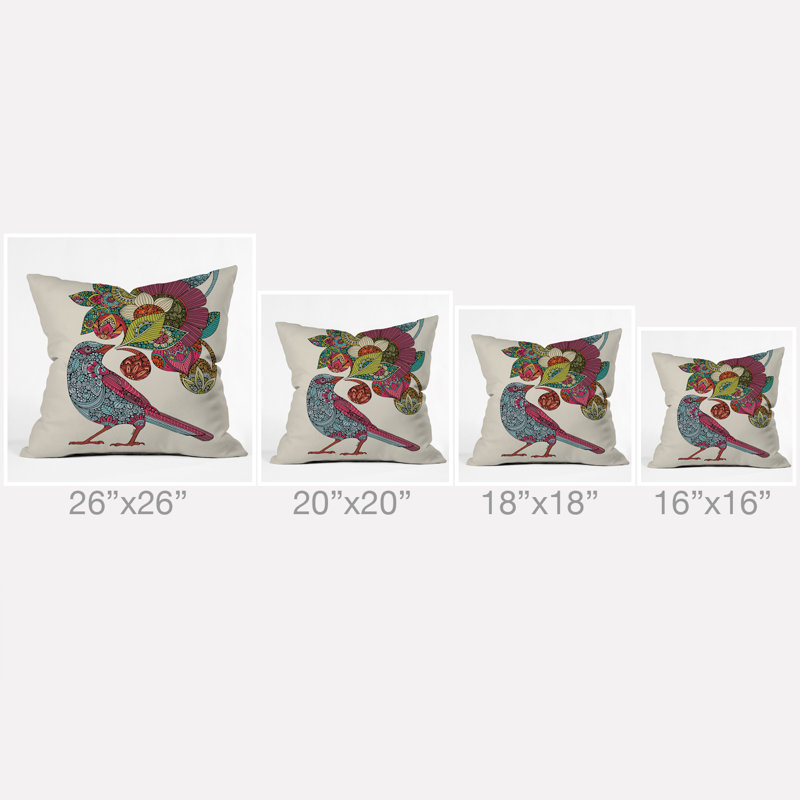 Indoor/Outdoor Square Throw Pillow, 16" x 16"