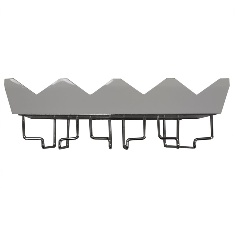 Wall Mounted Wine Bottle Rack, White