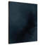 Très grande reproduction d'art sur toile - Art abstrait bleu marine et noir foncé, art contemporain, décor pour le salon ou la chambre à coucher - «Assemblage requis du cadre (cadre non fini)»-119953583