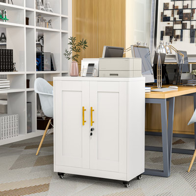 Armoire de rangement Ebern Designs 