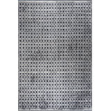 Rapture Contemporary Luster Dark Gray/Black Area Rug