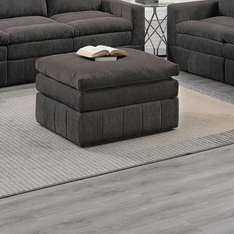 Canapé modulaire contemporain 1pc, Mélange de bruns