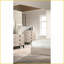 Meuble de chambre à coucher moderne de conception moderne 1 pièce 4 tiroirs crème avec plateau en faux marbre