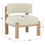 Fauteuil demi-tonneau l 25,8 po Lilou-82401121