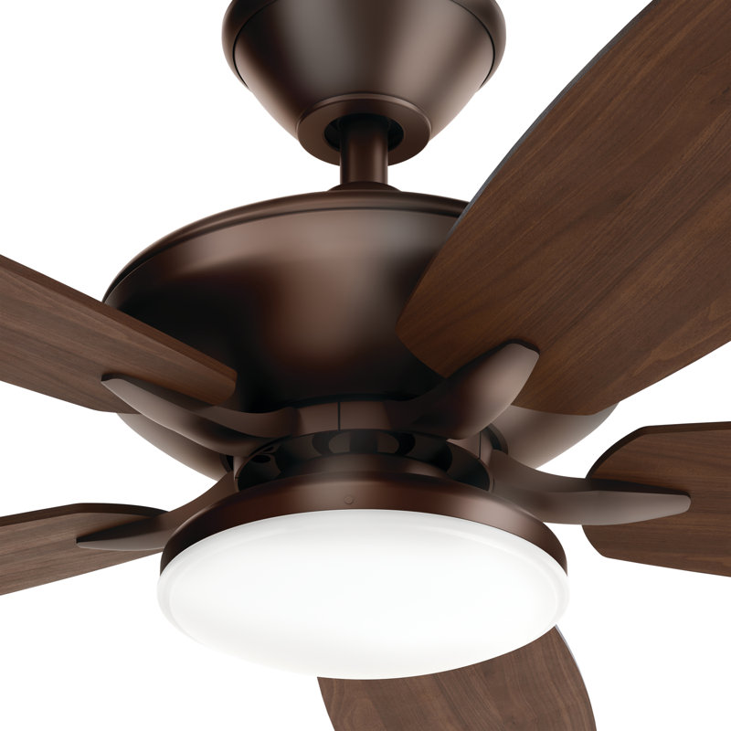 52'' Ceiling Fan with LED Lights, Oil Brushed Bronze