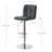 Aishvi Swivel Upholstered Adjustable Height Counter Stool with Metal Frame-848556580