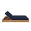 Beja Double Chaise Lounge - Charcoal-2097498350