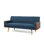 Bel-Air 72.2" Mid Century Modern Tufted 3 Seater Sofa with Bolster Pillows