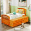 Lit plateforme simple avec rangement-90637498