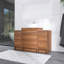 Meuble-lavabo simple avec comptoir Mathijs 47,24