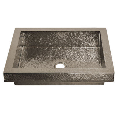 Tatra Copper Rectangular Drop-In Bathroom Sink
