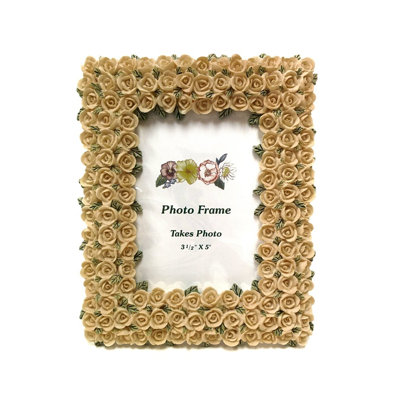 Wood Embossed Picture Frame
