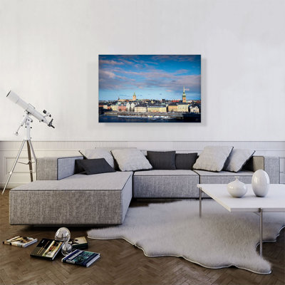 Stockholm Sweden Skyline - Wrapped Canvas Photograph Print
