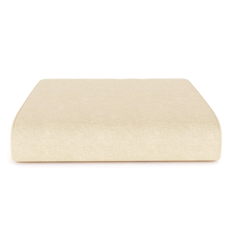 Lotta Lotta Sunbrella® Outdoor Ottoman Cushion, Sunbrella® Canvas Canvas, 22" W x 20" D