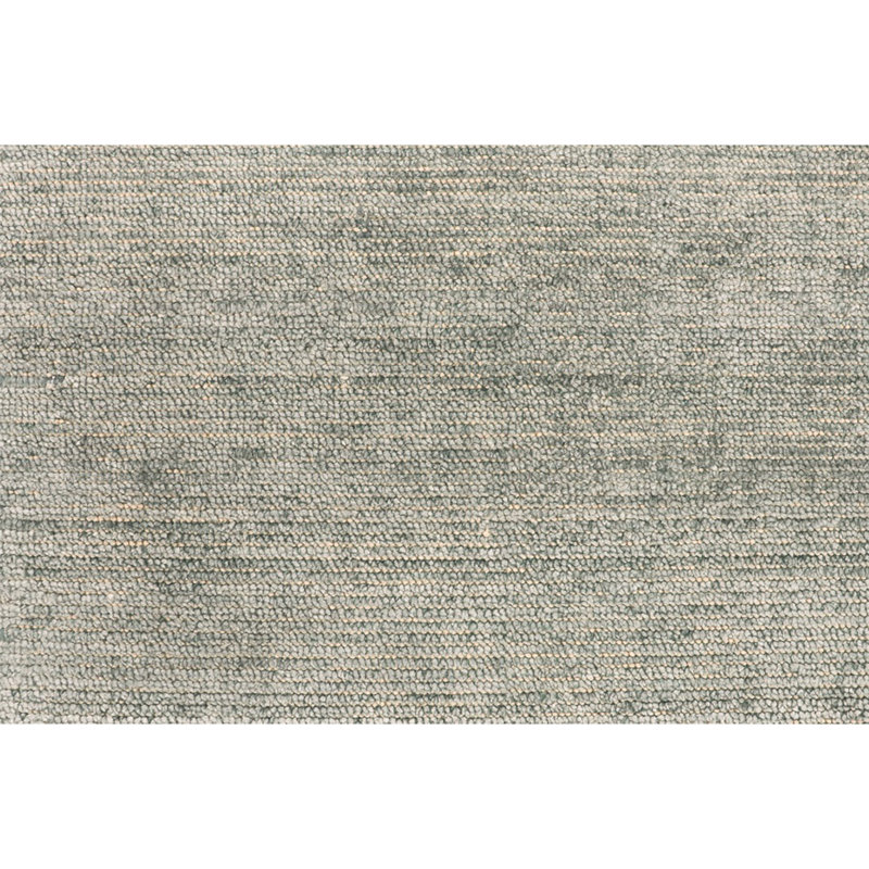 Tapis vert sauge tissé à la main, Rectangle 12 pi x 15 pi
