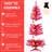4FT Red Christmas Tree