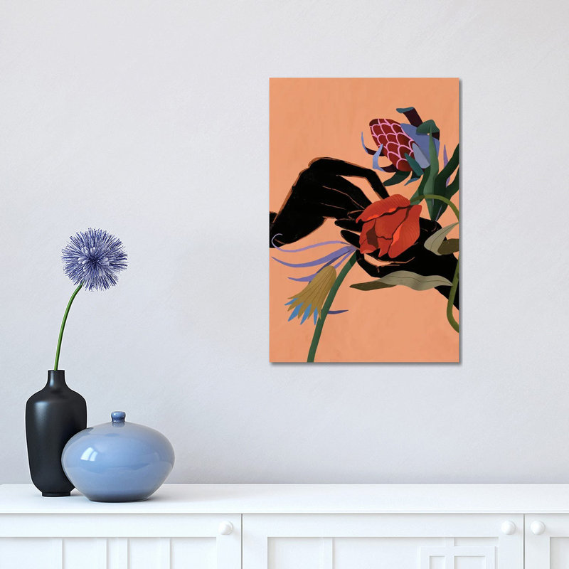 Tangled II 1 Piece Wrapped Canvas Wall Art, 30.48 cm H x 45.72 cm W