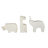 Cole And Grey Marble Small Rounded Safari Animals Sculpture With Copper Accents-1975296396-1975296399