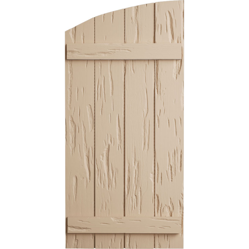 Timberthane à quatre planches jointes avec lattes elliptiques (par paire), H 24 po x l 22 po, 22"