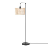 Lentini 58.13'' Matte Black Floor Lamp