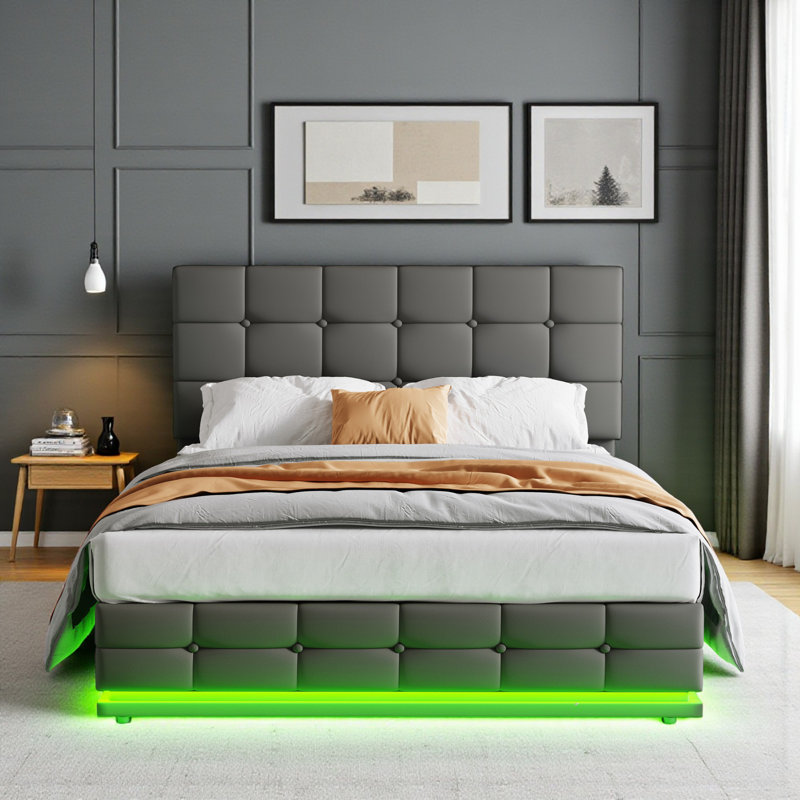 Upholstered Ottoman Storage Bed