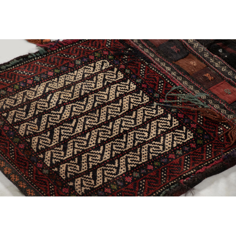 Antique One-of-a-Kind 1'9X4'2 Hand Knotted Area Rug