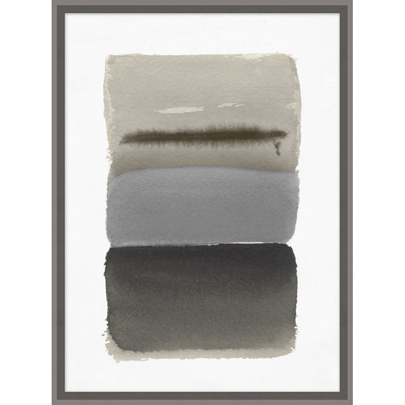 Gray Wash 1 Print