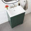 Meuble-lavabo autoportant 24 po avec lavabo en céramique 24 po