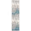 Tapis abstrait gris clair / bleu N'Keal-438946056-525112259