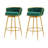 Isaias Swivel Counter Height Bar Stools Set of 2,31.5"Bar Height Stools-1293373951