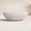 Albin Concrete Outdoor Coffee Table, White