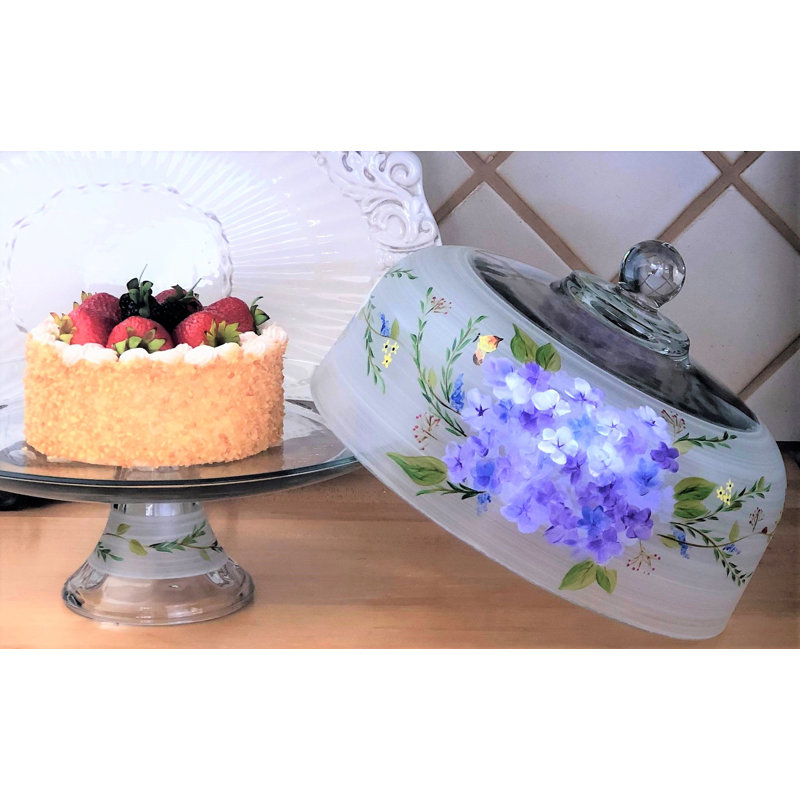 Springtime in Paris Shamrock Cake Stand