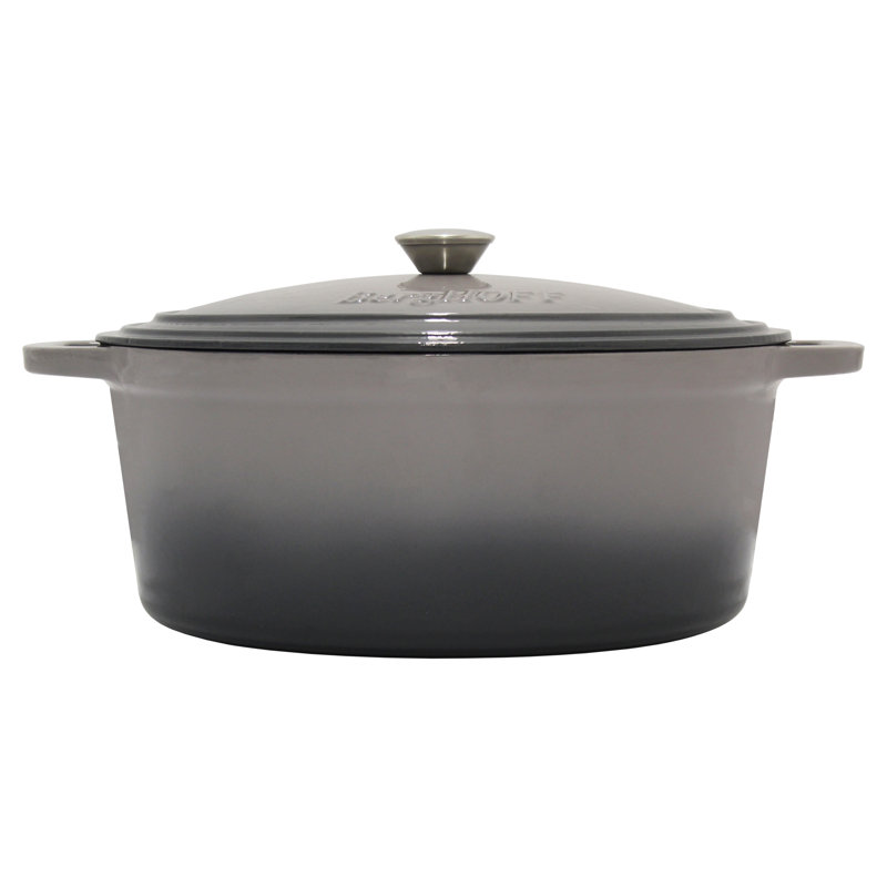 Cocotte ovale émaillée BergHOFF, Gris, 8 pintes
