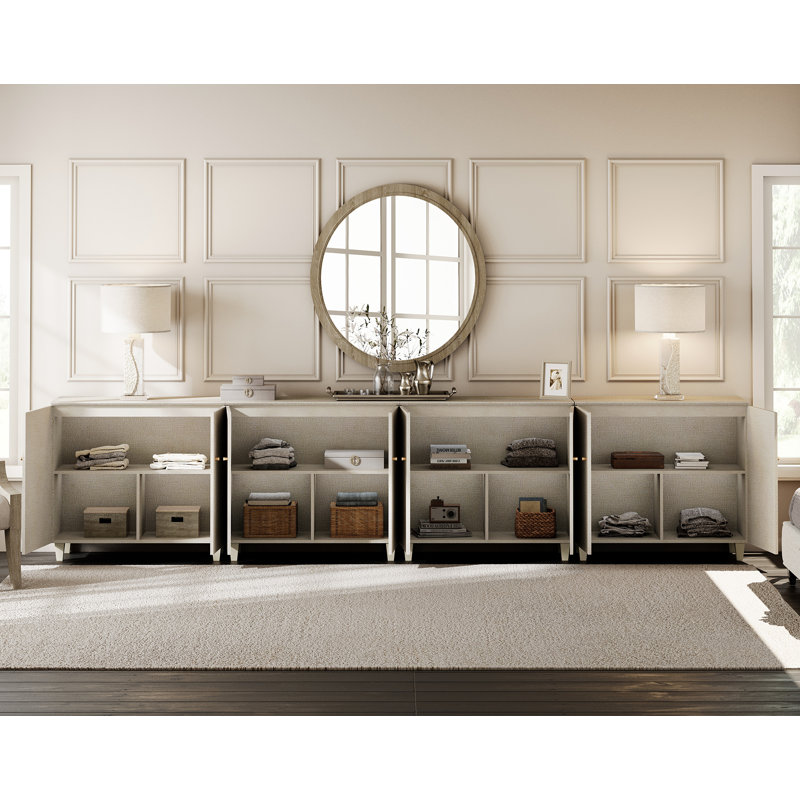 Commode large 4 en 1, Beige