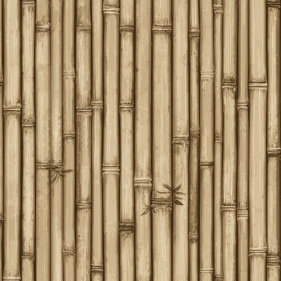 Peel and Stick Wallpaper Contact Paper Bamboo Neutral Beige Tones Rustic Natural Self Adhesive and Removable 24in x 118in(60x300cm)