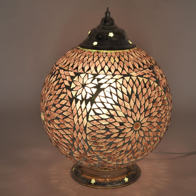 Chavarria Metal Table Lamp, Purple