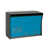 Noir/turquoise