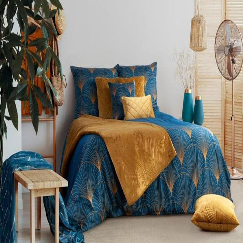 Yonker Microfiber Pillow Case, Gold