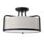 Luminaire suspendu tambour 3 lumières