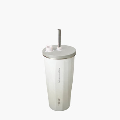 TYESO FLAIR Tumbler 2.0 with Retractable Straw, 16 OZ
